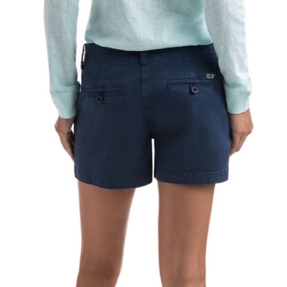 VINEYARD VINES NAVY EVERY DAY SHORTS SIZE 0 - Picture 2 of 6